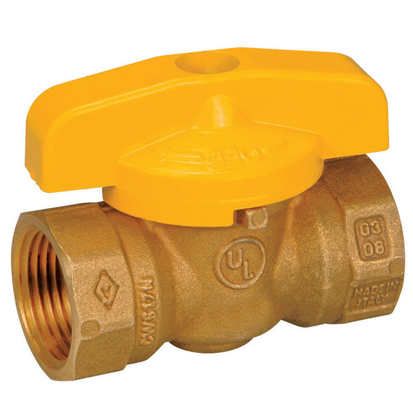 Mueller VALVE BALL GAS 1/2"" LOCK 210-523HC